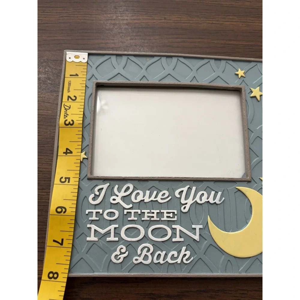 I Love You To The Moon And Back Celestial Wall Hang Photo Frame